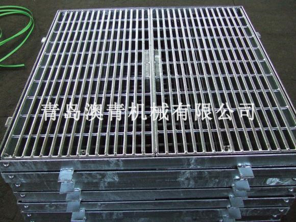 Heavy-duty steel grating